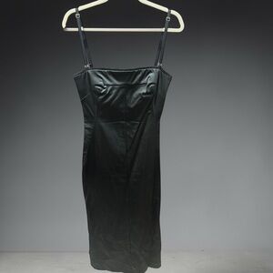 Dolce & Gabbana Vintage Satin Fitted Midi Dress size 42